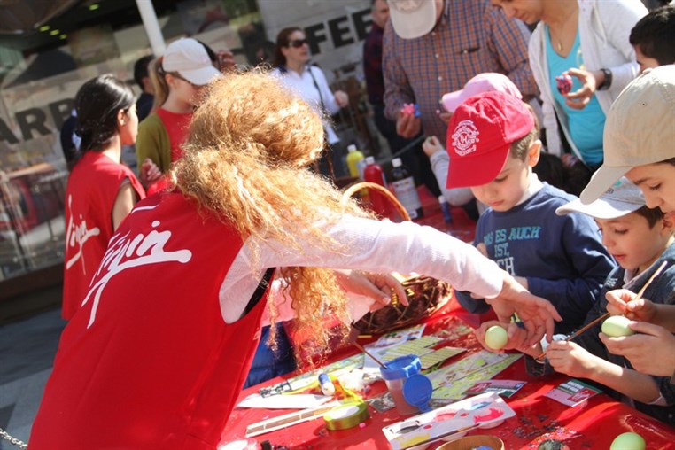 Easter Family Fun at Virgin Megastore